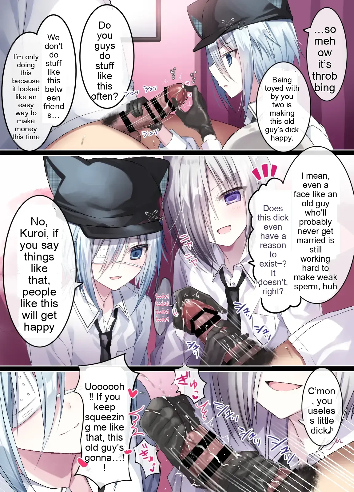 A Sassy Kid Who Underestimates Adults vs. A Cool Teen: A Forced Orgasm Endurance Battle ~Discovering Lust in a Friend~ page 9 full