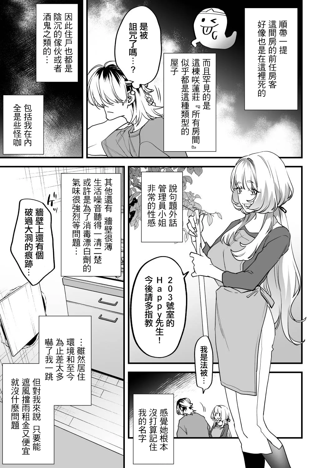 1K 3-man Manko-tsuki Bukken - 203 Goushitsu | 1K/3万附帶小穴租房 page 4 full