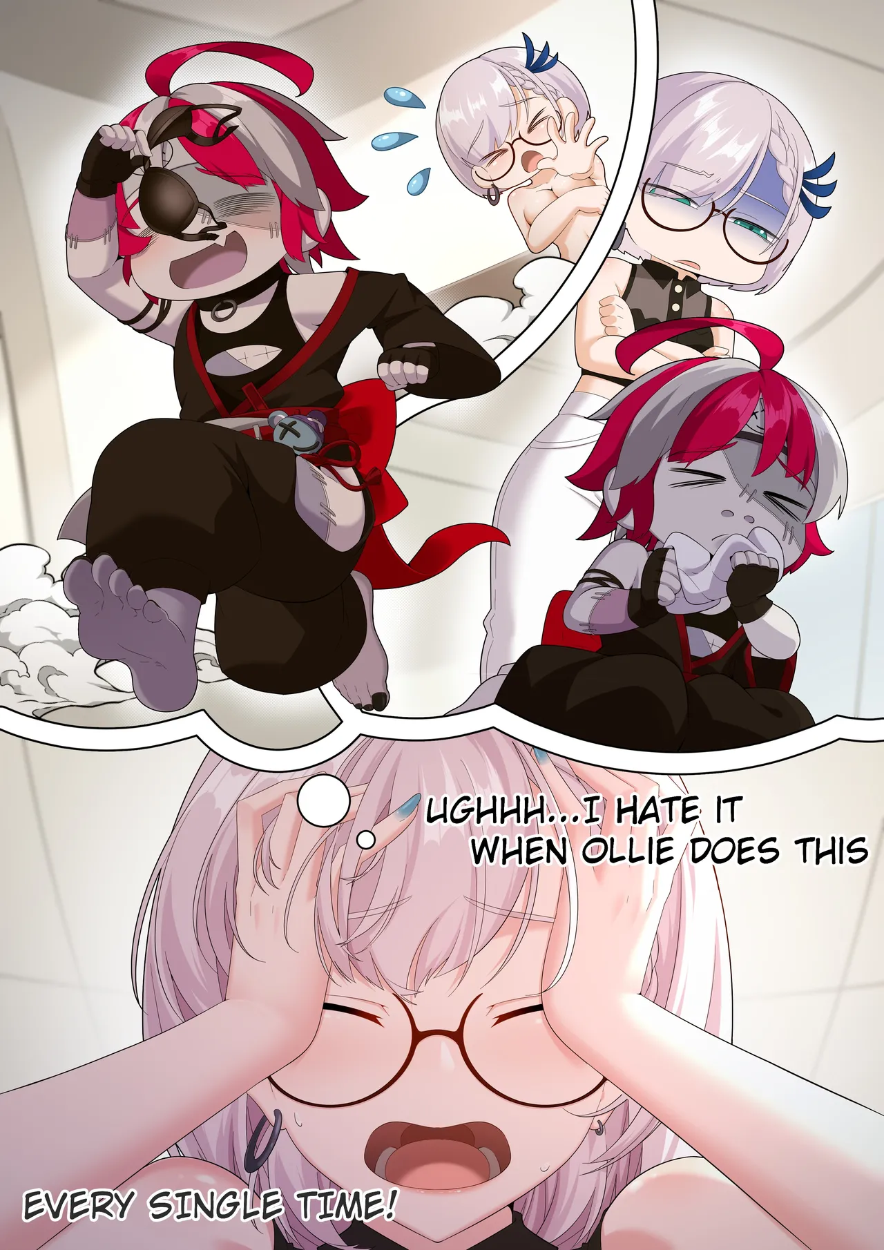 Ollie's Kureiji Shrinking Adventure with Reine page 1 full