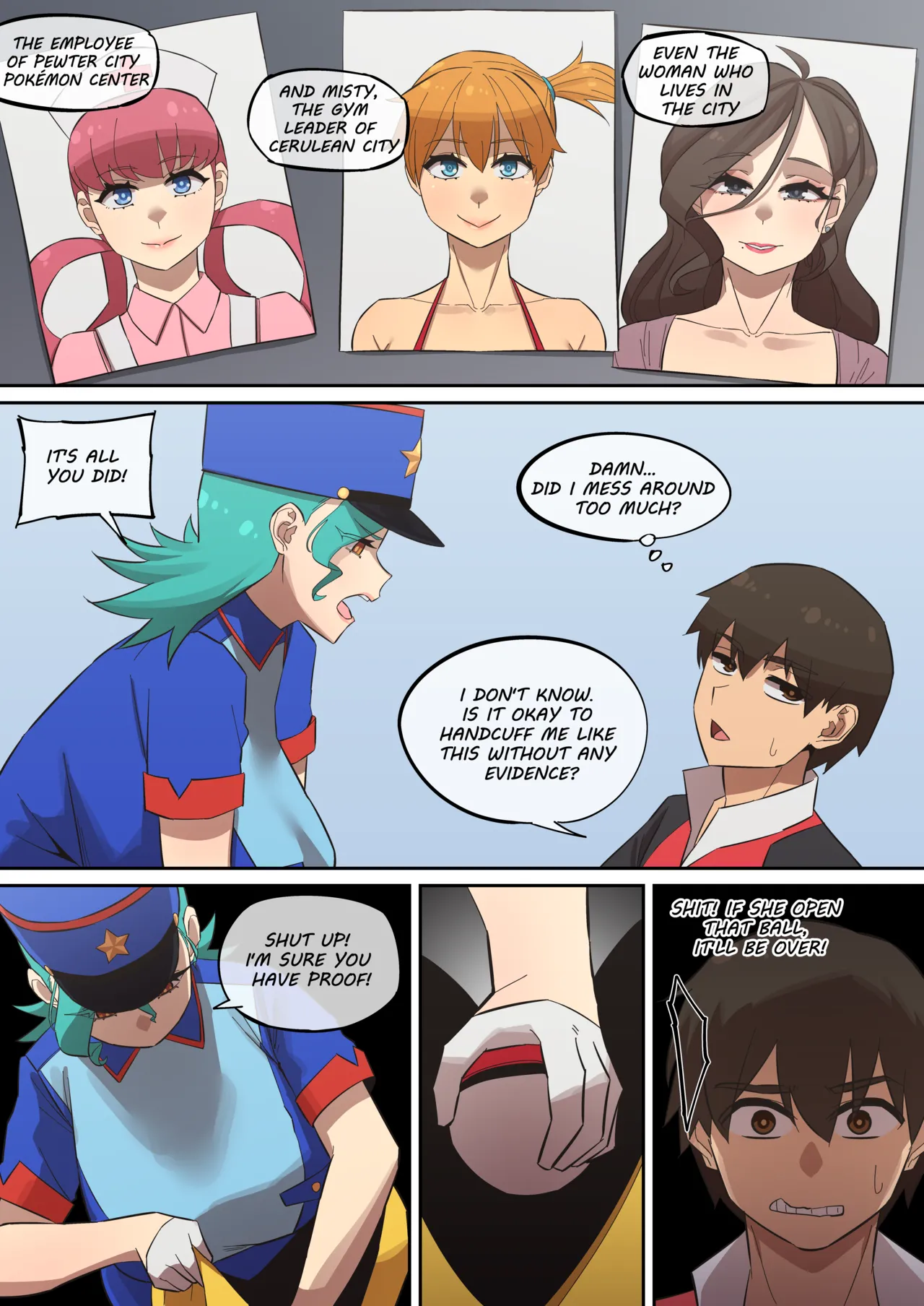 PokéMAN Report Red 07 page 5 full