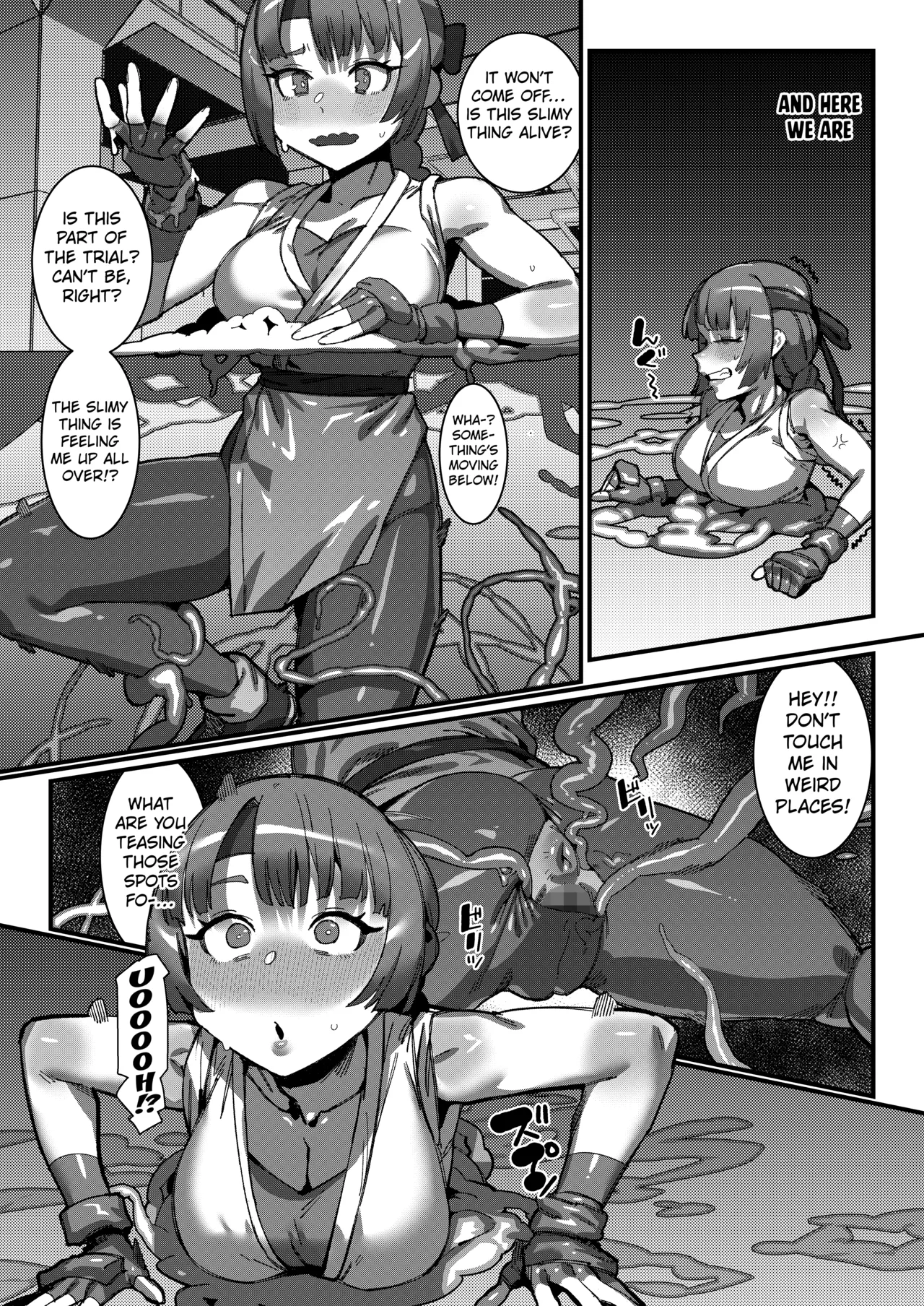 Female Fighters are Transformed by the Tentacles page 3 full