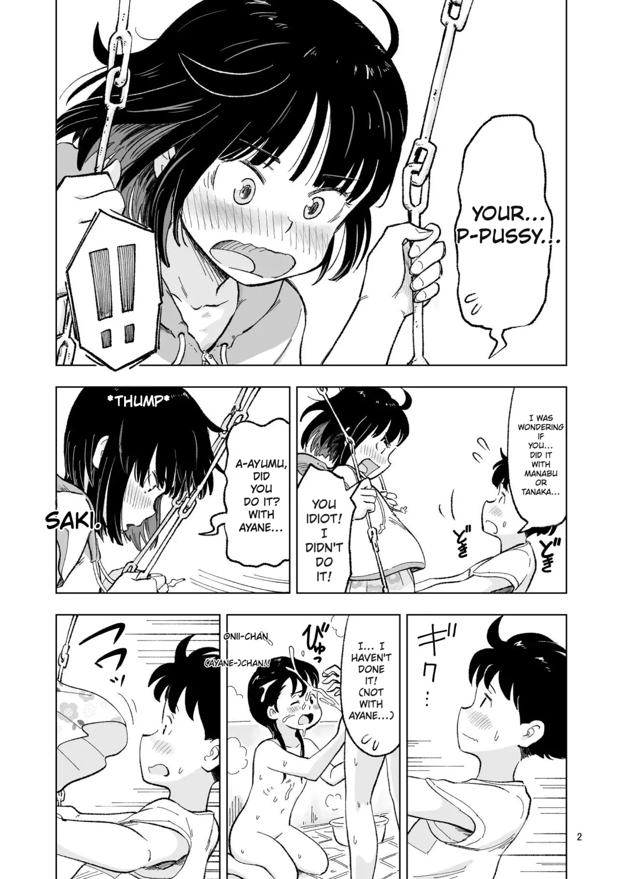 "The day Tanaka-kun..." Side Story 2 page 2 full