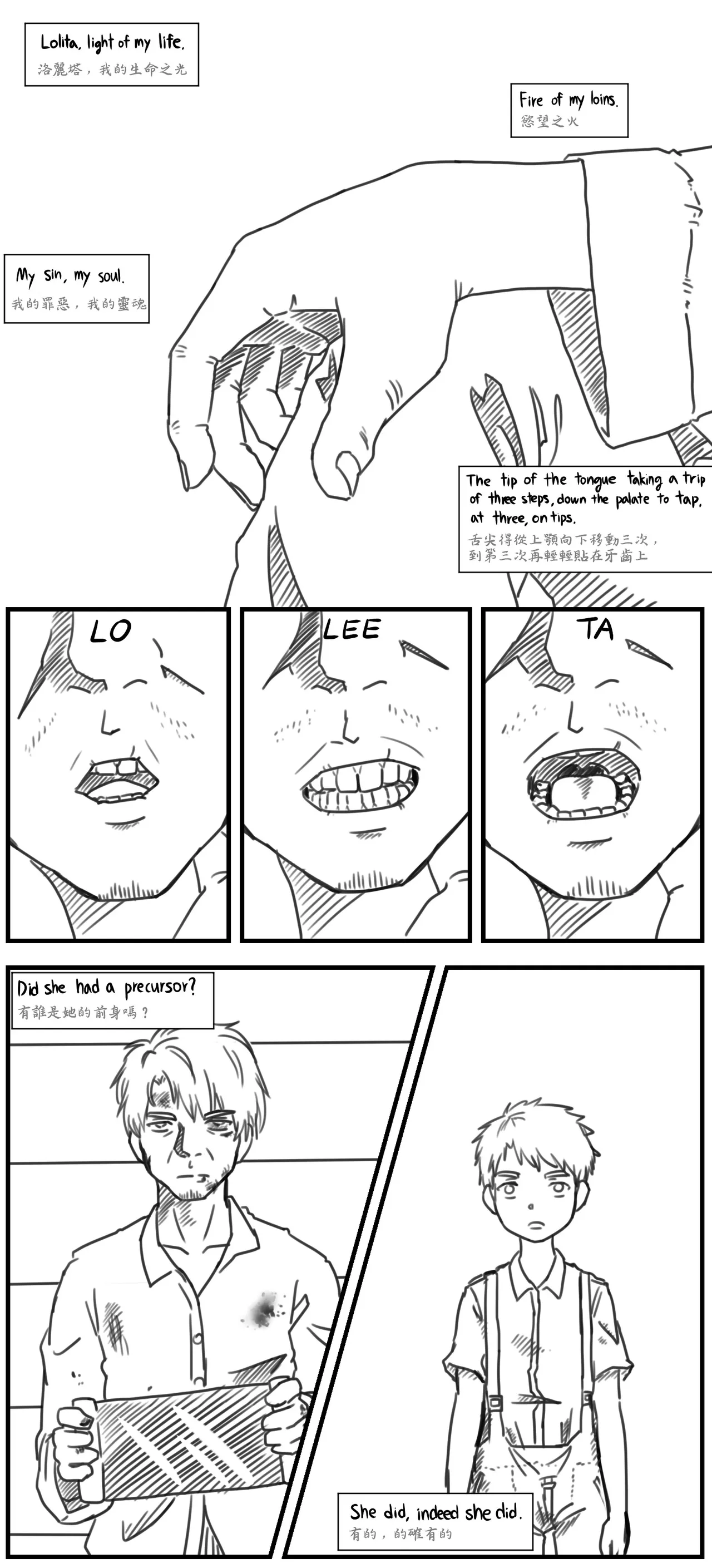 Lolita Comicalized #01 page 2 full