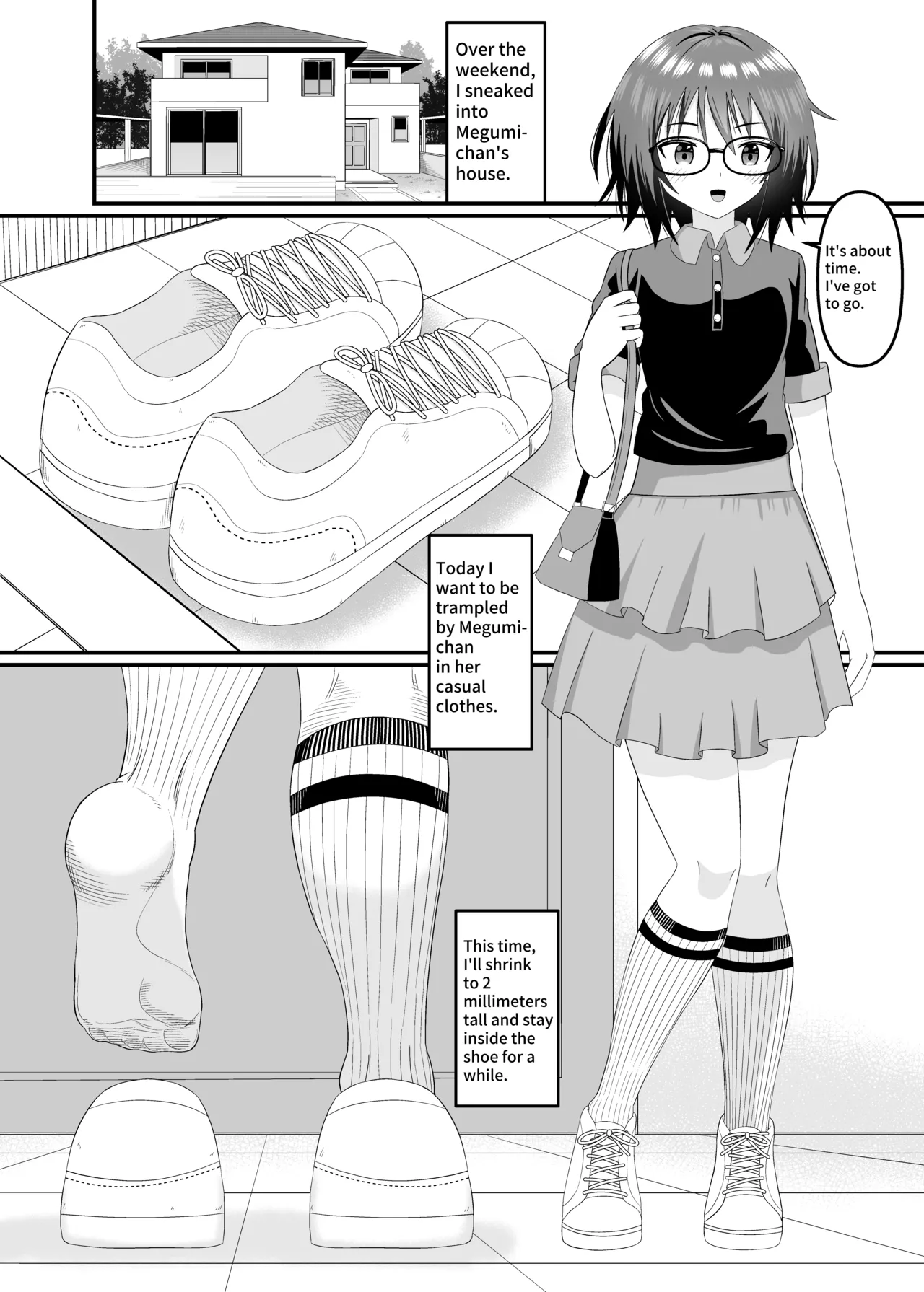 I want the chairman to step on me page 9 full