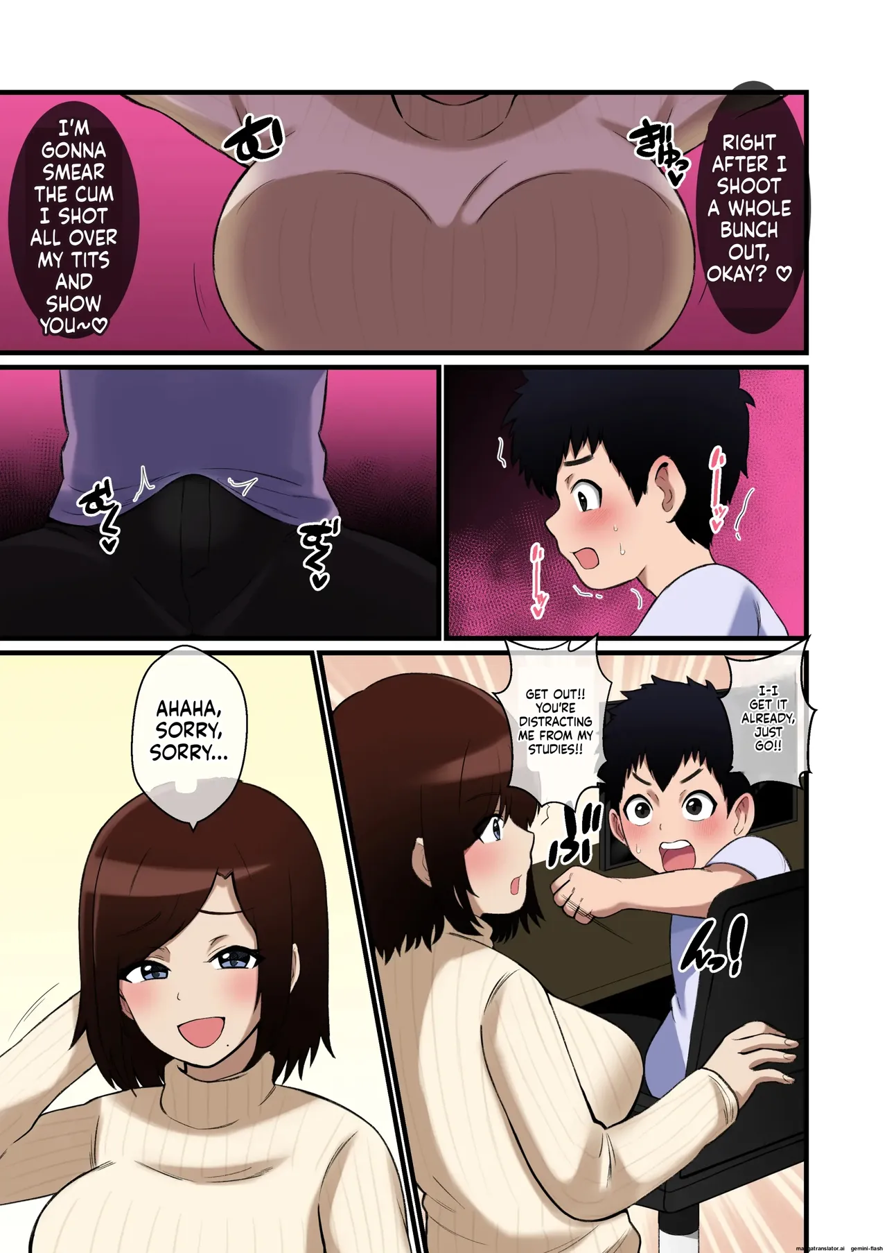 Paizuri Hokoku o Shitekuru Ane page 7 full