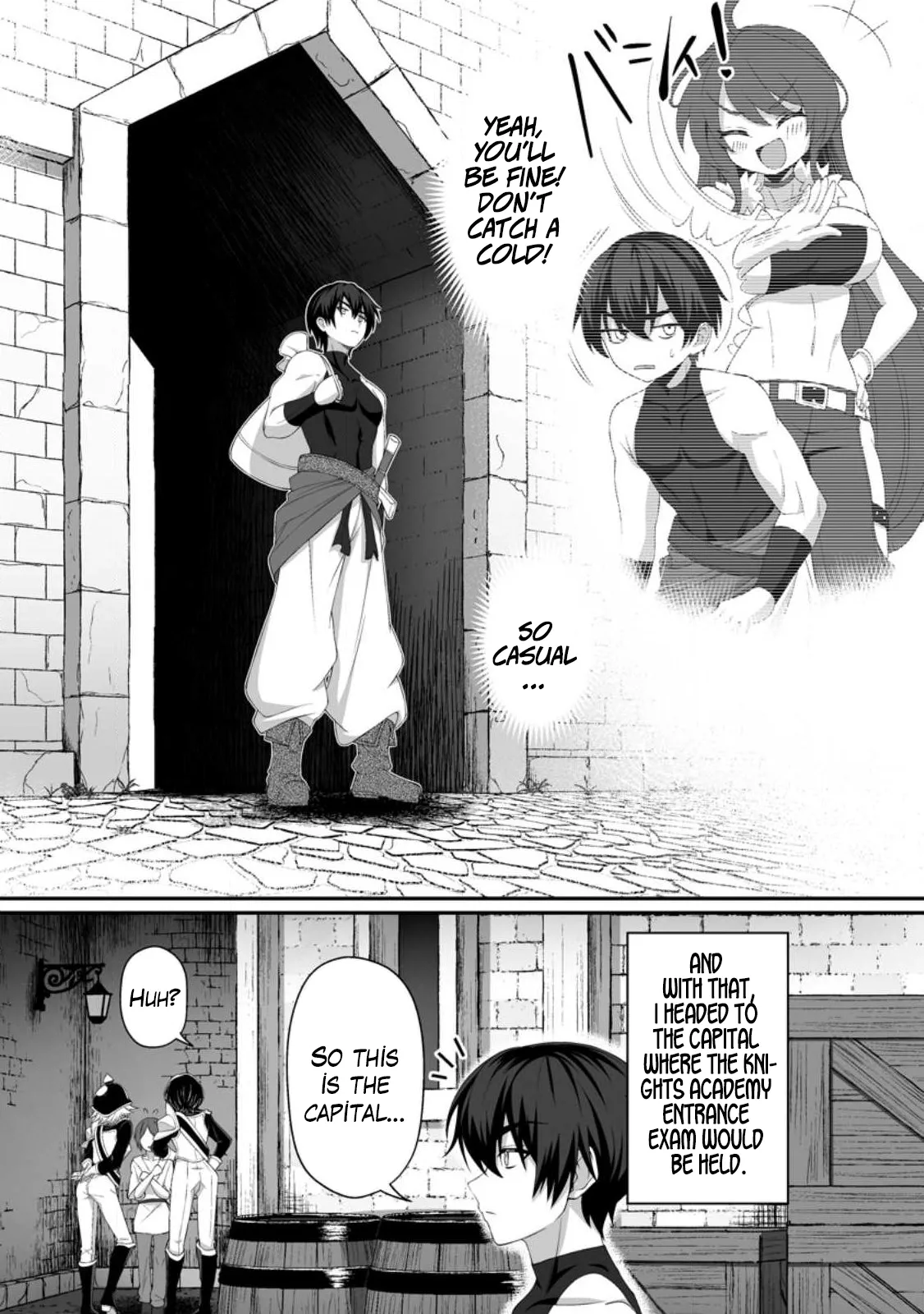 I, the Only Male Knight in a Chastity-Reversed World, Entered the Female Knight Academy and Was Treated as a Hero for Some Reason: Unrivaled in the Harem with My Unequaled Skills page 8 full