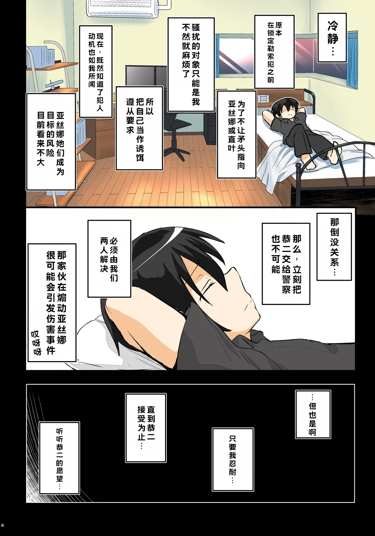 另一个桐人路线 #09 补篇 -自宅阿娜尼篇~ page 4 full