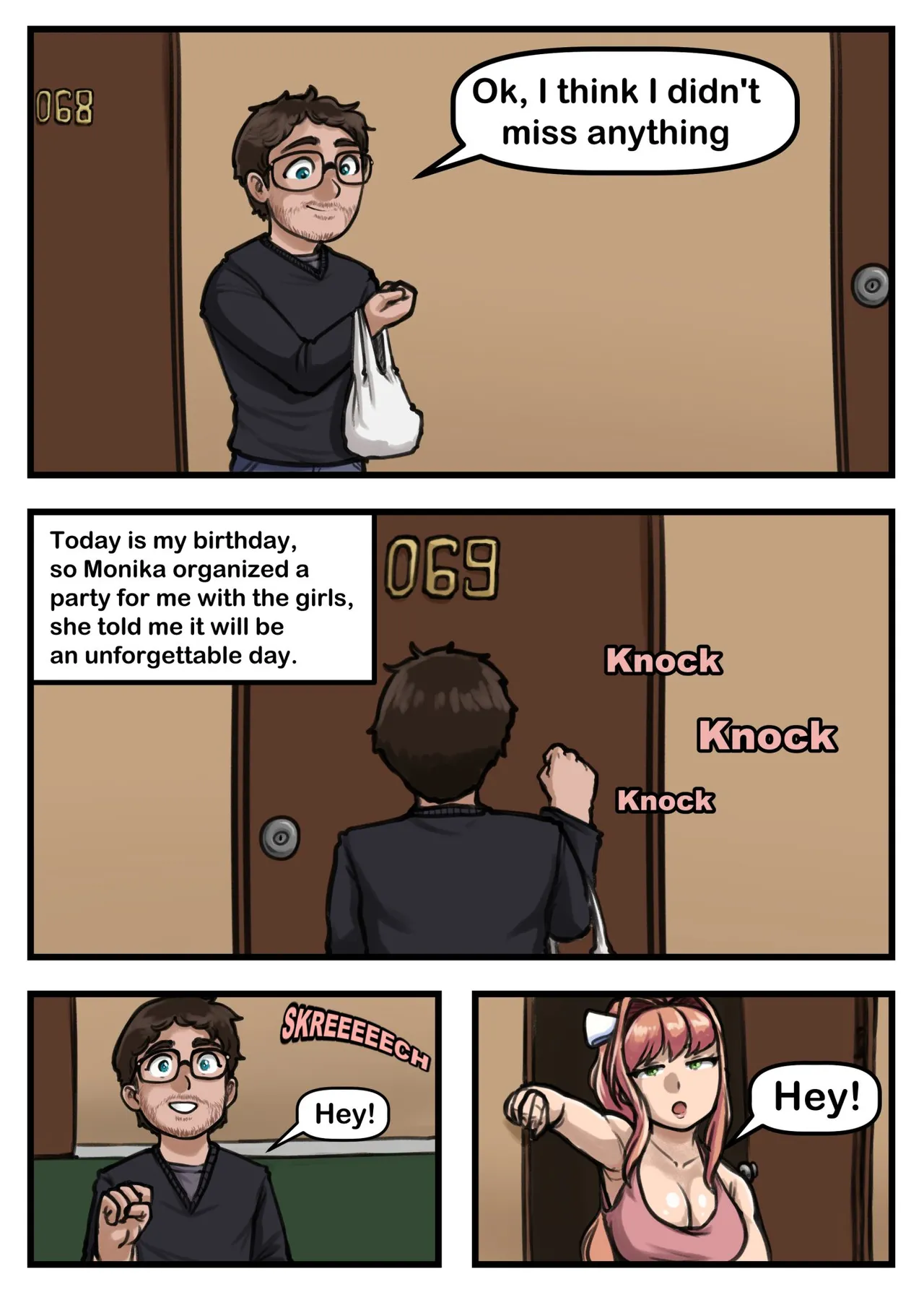 Gender Change Party page 1 full