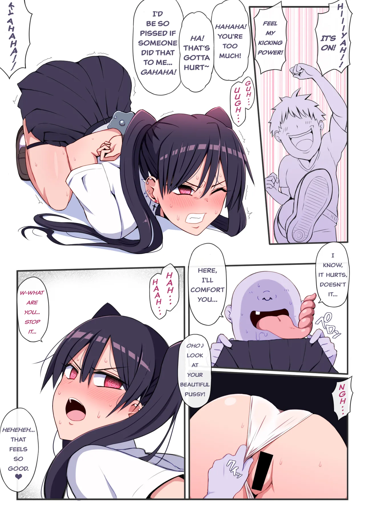 Akane Onimachi: Ambushed by a Horde of Brats page 4 full