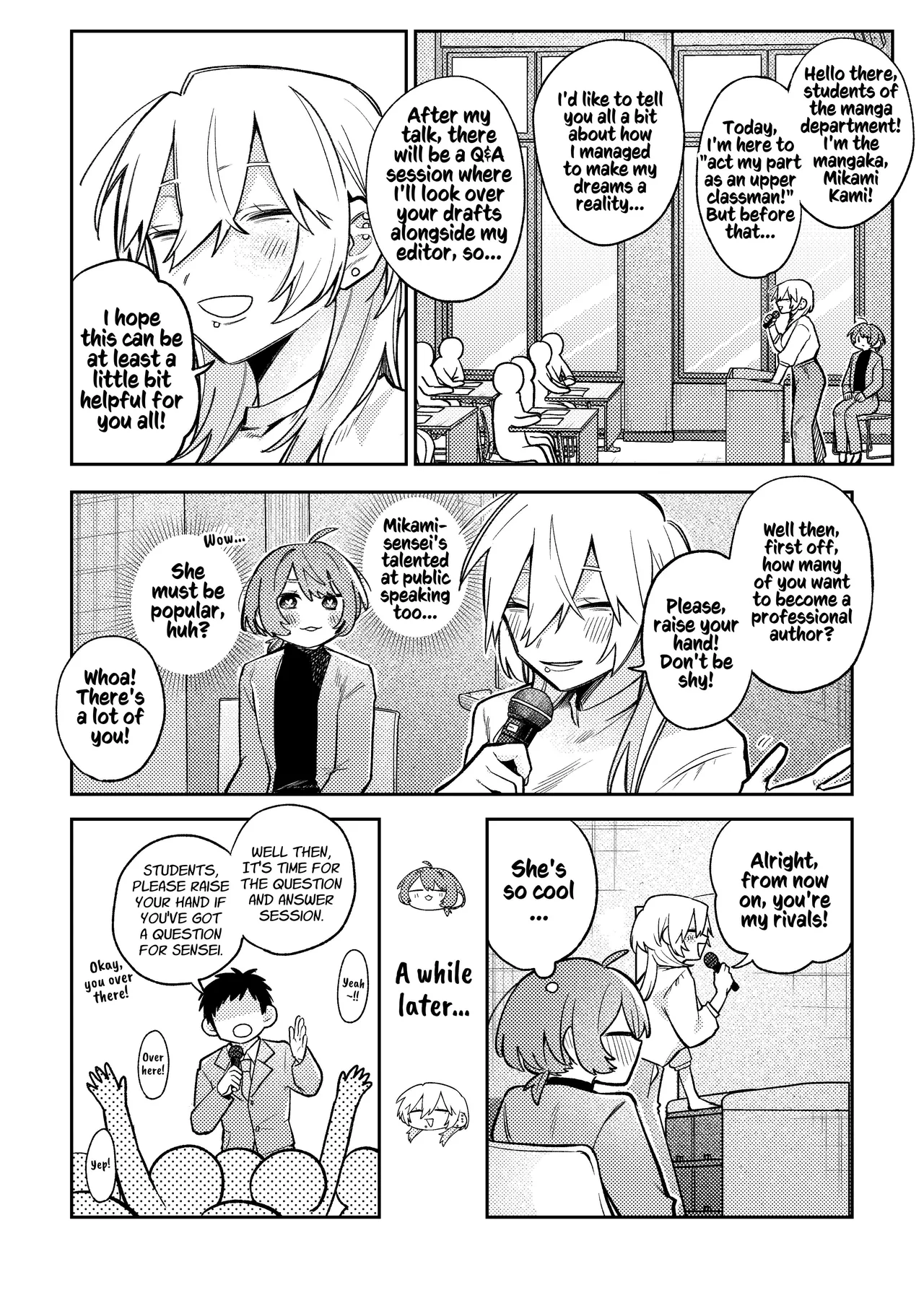 Urekko Mangaka-san to Shigodeki Henshuu-san | Popular Manga Artist and Work Adept Editor page 6 full