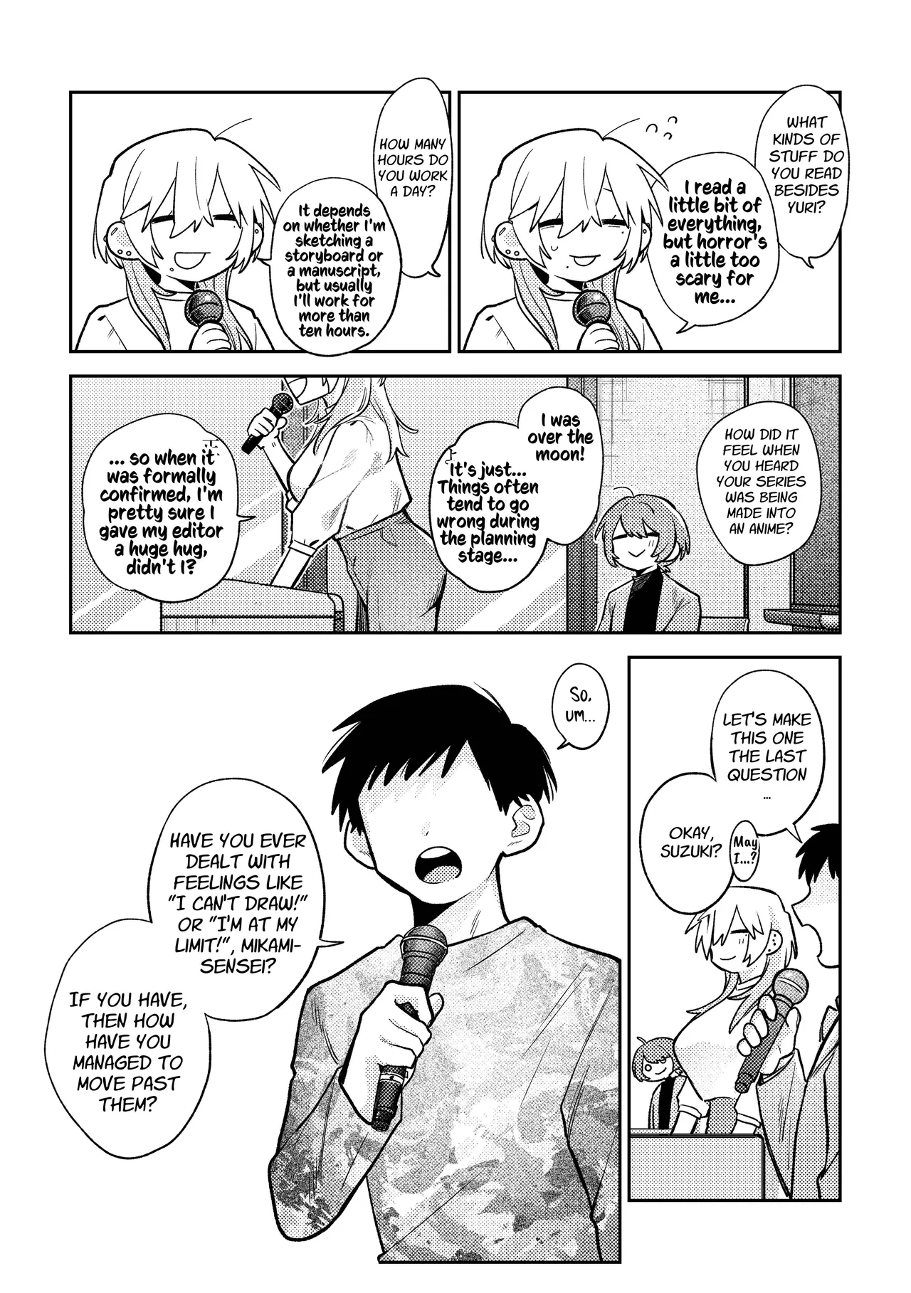 Urekko Mangaka-san to Shigodeki Henshuu-san | Popular Manga Artist and Work Adept Editor page 7 full