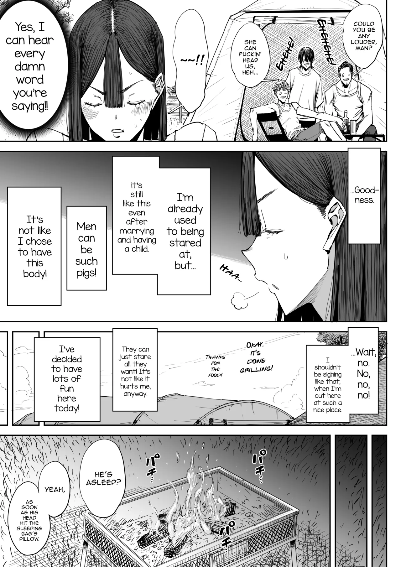 Dekkai Shiri no Hitozuma to Asa made Yarimakutta Hanashi page 8 full