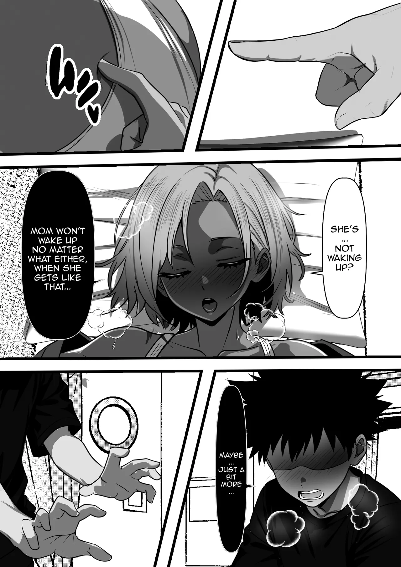 Mob Danshi datta Ore ga Haha no Kouhai no YanMama o Haramaseru made no Hanashi page 9 full