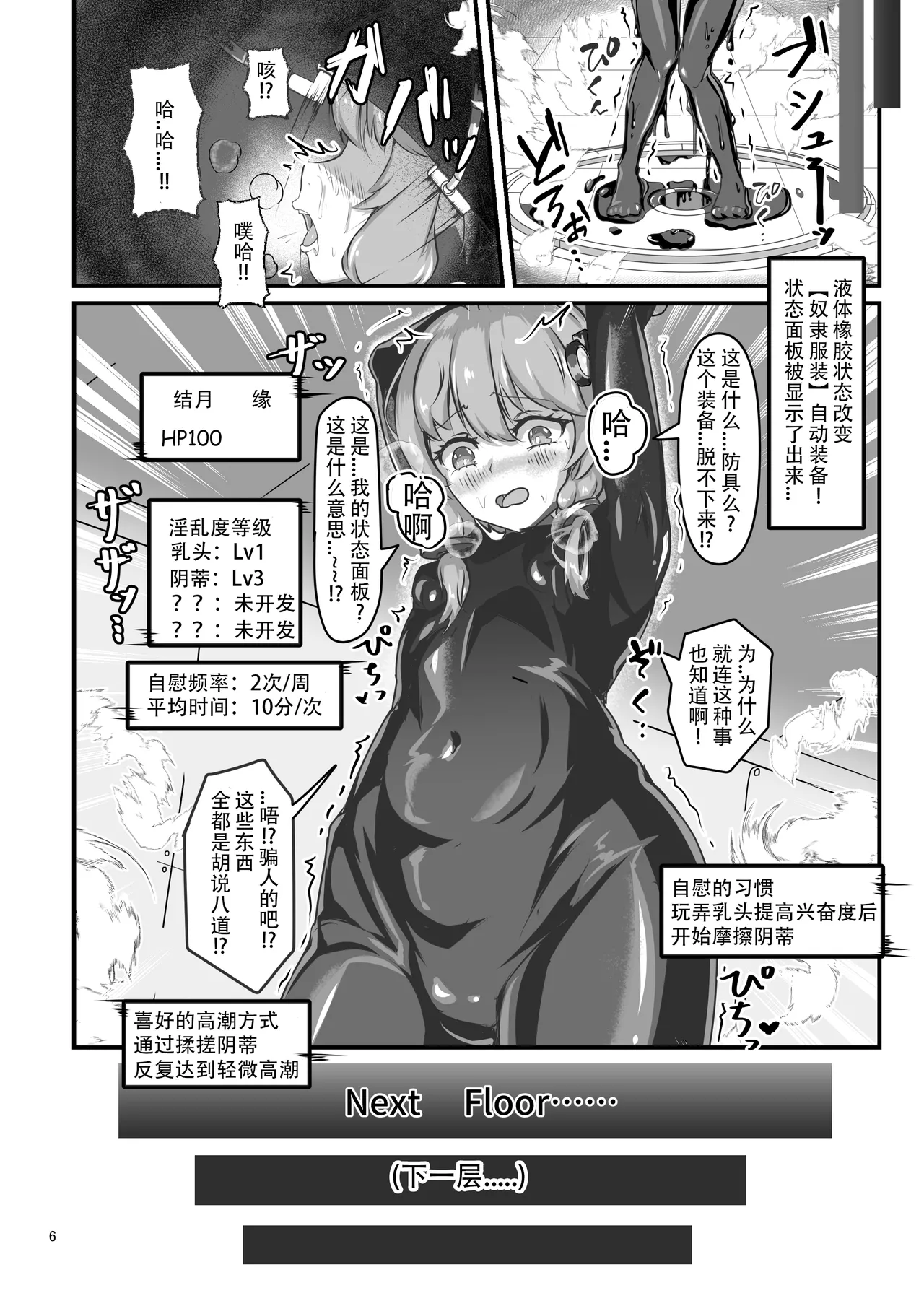 Ero Trap Dungeon Gotoki ni Kono Watashi ga Makeru to demo? 【璐璐大人】 page 5 full